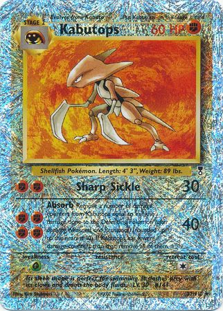 Kabutops 27/110 - Reverse Holo-Kantocards
