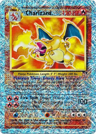 Charizard 3/110 - Reverse Holo-Kantocards