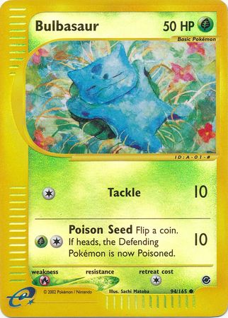 Bulbasaur 94/165 - Reverse Holo-Kantocards