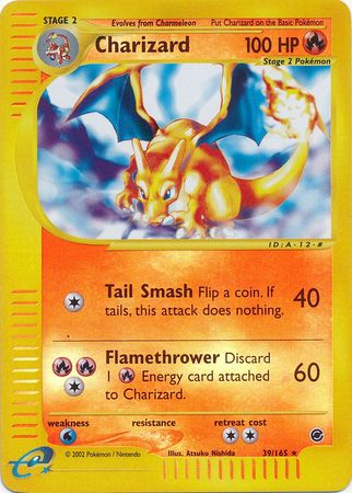 Charizard 39/165 - Reverse Holo-Kantocards