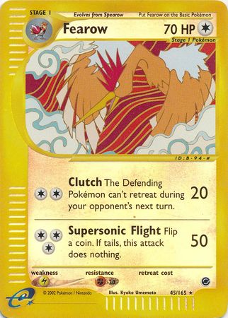 Fearow 45/165 - Reverse Holo-Kantocards