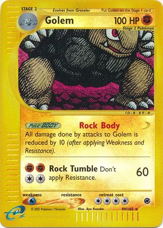 Golem 49/165 - Reverse Holo-Kantocards