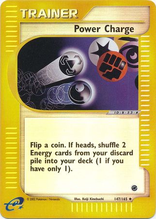 Power Charge 147/165 - Reverse Holo-Kantocards