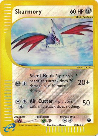 Skarmory 63/165 - Reverse Holo-Kantocards