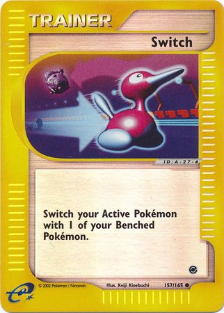 Switch 157/165 - Reverse Holo-Kantocards