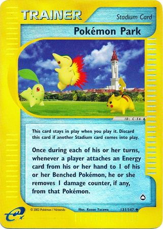 Pokémon Park 131/147 - Reverse Holo-Kantocards