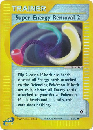 Super Energy Removal 2 134/147 - Reverse Holo-Kantocards