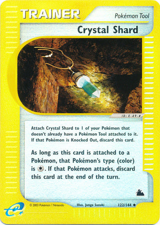 Crystal Shard 122/144 - Reverse Holo-Kantocards