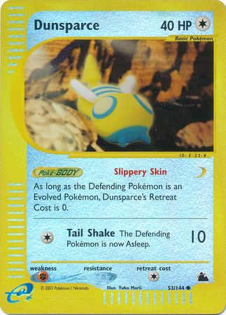 Dunsparce 53/144 - Reverse Holo-Kantocards
