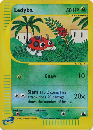 Ledyba 73/144 - Reverse Holo-Kantocards