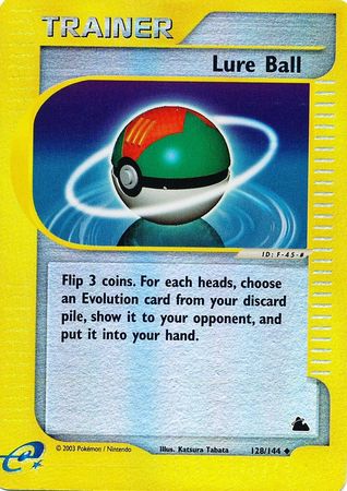 Lure Ball 128/144 - Reverse Holo-Kantocards