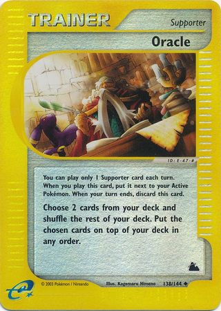 Oracle 138/144 - Reverse Holo-Kantocards