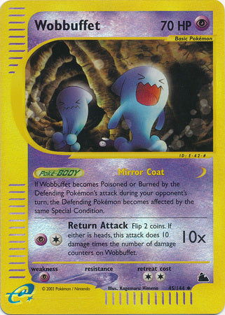 Wobbuffet 45/144 - Reverse Holo-Kantocards