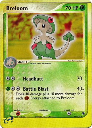 Breloom 16/109 - Holo Reverse-Kantocards
