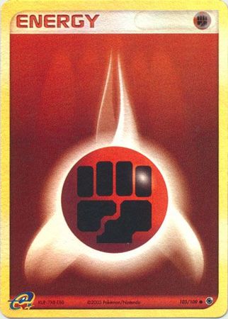 Fighting Energy 105/109 - Holo Reverse-Kantocards
