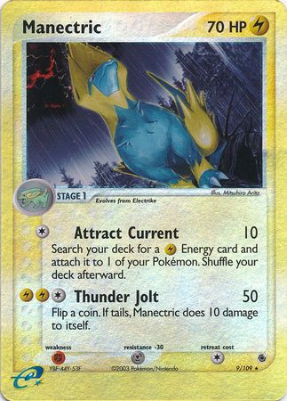 Manectric 9/109 - Holo Reverse-Kantocards