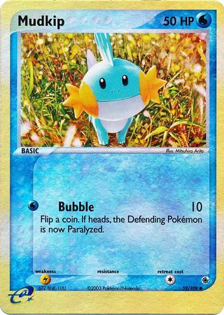 Mudkip 59/109 - Holo Reverse-Kantocards