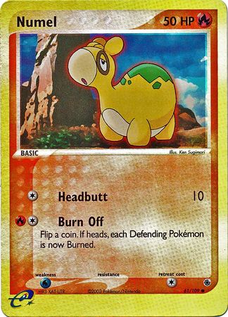 Numel 61/109 - Holo Reverse-Kantocards