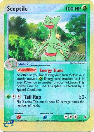 Sceptile 20/109 - Holo Reverse-Kantocards