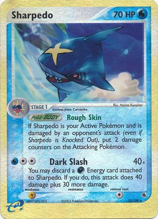 Sharpedo 22/109 - Holo Reverse-Kantocards