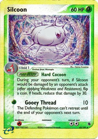 Silcoon 43/109 - Holo Reverse-Kantocards