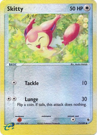 Skitty 71/109 - Holo Reverse-Kantocards