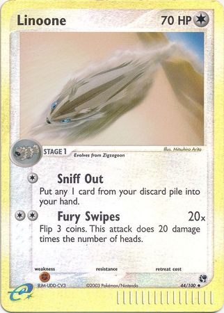 Linoone 44/100 - Holo Reverse-Kantocards