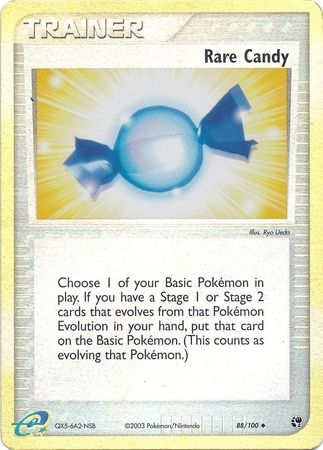 Rare Candy 88/100 - Holo Reverse-Kantocards