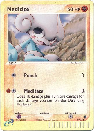 Meditite 37/97 - Reverse Holo-Kantocards