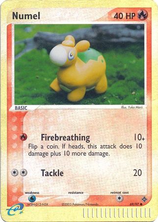 Numel 69/97 - Reverse Holo-Kantocards