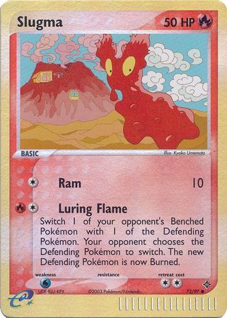 Slugma 72/97 - Reverse Holo-Kantocards