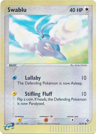 Swablu 75/97 - Reverse Holo-Kantocards