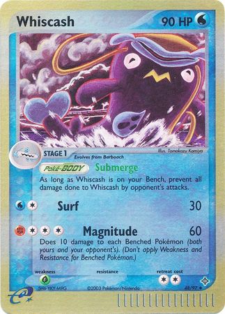 Whiscash 48/97 - Reverse Holo-Kantocards