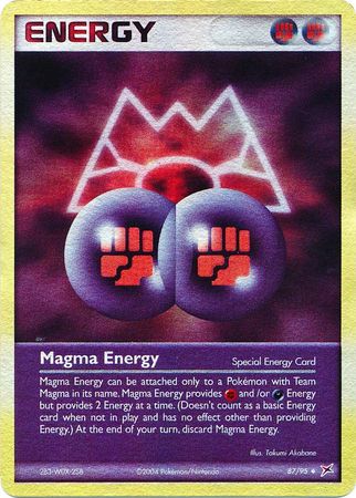 Magma Energy 87/95 - Reverse Holo-Kantocards