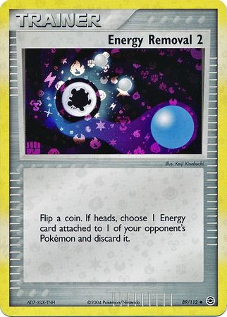 Energy Removal 2 89/112 - Reverse Holo-Kantocards