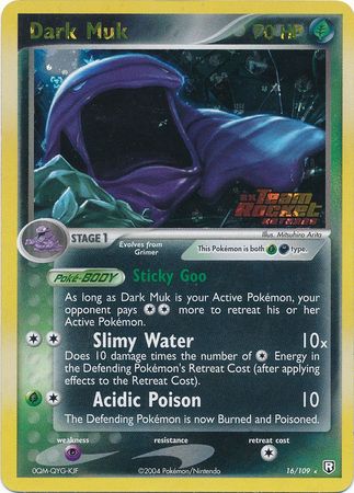Dark Muk 16/109 - Reverse Holo-Kantocards