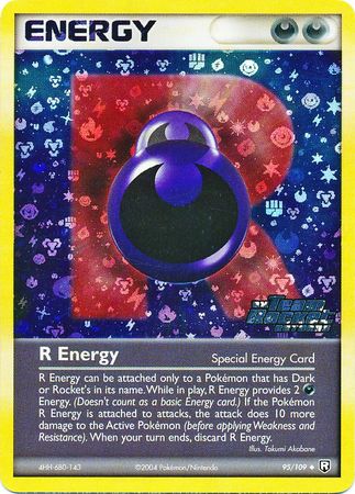 R Energy 95/109 - Reverse Holo-Kantocards