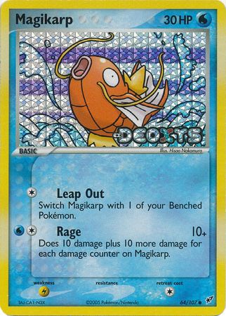 Magikarp 64/107 - Reverse Holo-Kantocards