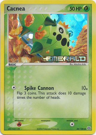 Cacnea 44/106 - Reverse Holo-Kantocards