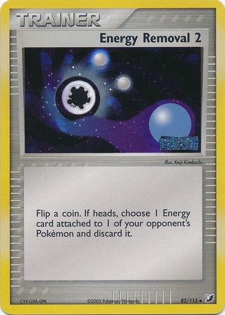 Energy Removal 2 82/115 - Reverse Holo-Kantocards