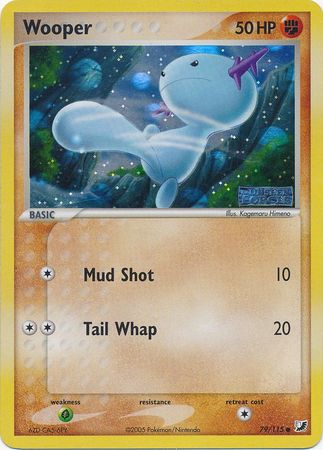 Wooper 79/115 - Reverse Holo-Kantocards
