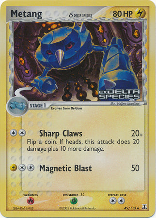 Metang (Delta Species) 49/113 - Reverse Holo-Kantocards