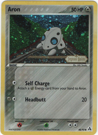 Aron 48/92 - Reverse Holo-Kantocards