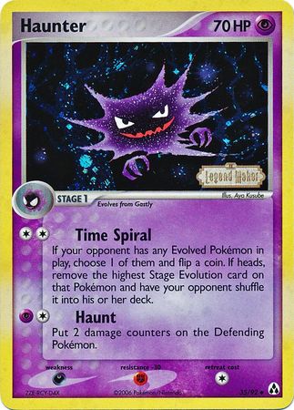 Haunter 35/92 - Reverse Holo-Kantocards