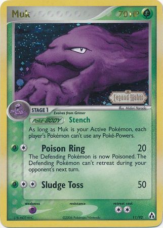Muk 11/92 - Reverse Holo-Kantocards