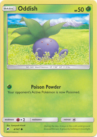 Oddish 4/147-Kantocards