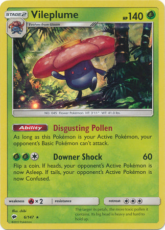 Vileplume 6/147-Kantocards