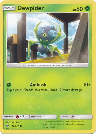 Dewpider 14/147-Kantocards