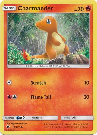 Charmander 18/147-Kantocards