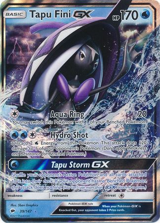 Tapu FiniGX 39/147-Kantocards